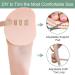 Welnove Toe Straightener Hammer Toe Corrector Pack of 2 - 3 Hole Splint for Claw Toe, Mallet Toe, Contracted Toe - Toe Straightener and Corrector for Improved Comfort and Alignment - Buy Online on GoSupps.com