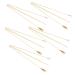 Didiseaon 5sets Ear Wax Removal Tools Bamboo Ear Cleaning Kit Safe and Gentle Earwax Remover for Adults and Teens Portable and Travel-Friendly