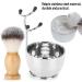 3-in-1 Shaving Brush Stand Set | Complete Shaving Kit with Soap Bowl & Stainless Steel Holder | Perfect Gift for Men - Buy Online on GoSupps.com