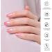 Salon-Quality Pink Gradient Gel Nail Strips 36PCS | Long Lasting & Easy to Apply | Works with UV Nail Lamps | Includes Prep Pads, Nail File & Wooden Stick - Buy Online on GoSupps.com