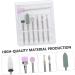 Ipetboom Rotary Tool 1 Set Grinding Head Tungsten Steel Corundum Head Faux Nails 6.9x5.8cm Assorted Color - Buy Online on GoSupps.com