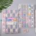 OUTUXED 36 Grid Clear Plastic Organizer Box - Adjustable Compartment Dividers for Jewelry, Beads, Rocks, Fishing Tackles, Washi Tapes, Threads - Buy Online on GoSupps.com