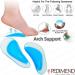 Pedimend Orthopaedic Arch Supports - 3 Pairs for Fallen Arches & Flat Feet | Silica Gel Foot Pads for Over Pronation | Orthotic Morton Neuroma Insoles - Buy Online on GoSupps.com