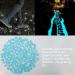 300 Colorful Fluorescent Stones - Bright Pebbles for Garden Sidewalks & Aquariums - 17x13mm Blue Decorative Stones - Buy Online on GoSupps.com
