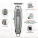 Professional Full Metal Hair Clippers for Men - Silver Beard & Hair Trimmer | International Shipping - Buy Online on GoSupps.com
