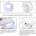 Milifun Raised Cat Food Bowls with Stand - Tilted Cat Dishes for Food/Water - Elevated Pet Dish with Arcuation Stand - Buy Online on GoSupps.com