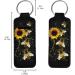 Lip Balm Keyring for Women Girls Clip on Elastic Chapstick Sleeves Sunflower Bee - Buy Online on GoSupps.com
