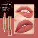 Kuailego Rose Gold 2 In 1 Matte & Liquid Lipstick | Nude Full Color Lip Gloss - Long Wear Waterproof Velvet Lipstick (06) - Buy Online on GoSupps.com