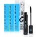 Lash Next Door Water Resistant Mascara Black Volume and Length - No Clump Volumizing Mascara for Thickening and Lengthening - Smudge Proof Lashes by Brooklyn and Bailey (3 Pack)
