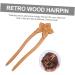 Beavorty wooden hairpin Wood Hair Stick hanfu hair clip wooden hair fork vintage hair pin flower hair chopsticks asian sticks for hair chinese hair pins antique hair stick Miss China kimono - Buy Online on GoSupps.com