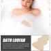 Buy NOLITOY Natural Loofah Exfoliating Sponge - Christmas Tree Shape Bath & Shower Scrubber for Exfoliation & Massage - International Shipping Available - Buy Online on GoSupps.com