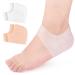 2 pairs of gel heel pads heel protection silicone pads heel pads heel protection gel for heel pain dry cracked heels