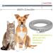 DEWEL 63.5cm Adjustable Waterproof Dog Collar - Effective Tick & Flea Prevention for Dogs & Cats - Buy Online on GoSupps.com