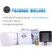 Wrist Blood Pressure Monitor - Automatic Talking BP Cuff with Heart Rate, 90x2 Reading Memory, Large LCD Display - Medical Equipment for Home Use - Buy Online on GoSupps.com