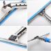 Stainless Steel Glass Scraper Bathroom Squeegee for Shower Cup for Glass Door Cleaner - Buy Online on GoSupps.com