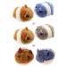 GUOJFEN Pull String Mouse Vibrating Movable Interactive Toy Fluffy Plush Mice for Cats Kitten Pets