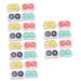 GATUIDA 24 STK tweezers Storage plants for contact lenses Contact lens-travel set-case contact lenses-storage container for contact lenses container colored contact lenses