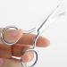WLLHYF 3 Pcs Nose Hair Scissors Facia Eyebrow Mustache Ear Hair Grooming Trimming Scissors Stainless Steel Professional Small Beard Nail Cuticle Eyelashes Beauty Scissors for Men Women(Silver) - Buy Online on GoSupps.com