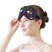 Doves Hearts Peace Signs Sleep Mask Adjustable Strap, Light Blocking Blindfold for Men and Women | Ideal for Night Travel and Naps - Buy Online on GoSupps.com