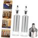 ABOOFAN 1 Set Glass Oiler Terrariums Glass Oil Pot Leak- Proof Ceiling Curtain Track Vinegar Cruet Dispenser Bottle Syrup Oil Dispenser Oilcan Leakproof Glass Vegetable Oil - Buy Online on GoSupps.com