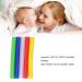 Buy 5-Piece Baby Bite Ring Set | Food-Grade Silicone | Safe & Dishwasher Friendly | Soothes Gums | Perfect Infant Teething Toy in Red Blue Green Yellow - Buy Online on GoSupps.com