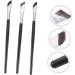 AUTSUPPL 3pcs Set Angled Concealer Brush Brow Brush Eyeshadow Brush Eyebrow Concealer Liner Brush Wood - Buy Online on GoSupps.com