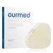 Ourmed hydrocolloid wound runs 10cm x 10cm 10 pieces Large waterproof hydrocolloid wound support for low exudation quick wound healing in the case of pressure ulcer burns bubbles 0.5mm 10cm x 10cm 0.5mm