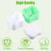 2PCS Denture Bath Case Orthodontic Dental Retainer Box with Basket Denture Toothbrush Plastic False Teeth Container Portable Cleaning Set Denture Retainer Case for Home Travel Green - Buy Online on GoSupps.com