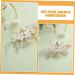 FRCOLOR Bridal Headwear Metal Hair Comb Bridal Hair Clips Womens Headpiece Bride Hairpin Comb Clips for Hair Decorative Hair Combs Hair Comb Clips Wedding Hair Accessories for Bride - Buy Online on GoSupps.com