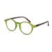 FILTRAL Round Reading Glasses/Modern Reading Aid Made of Recycled Plastic for Men & Women Green-Havana +2.50 Diopter