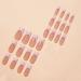 Light Pink French Tip Press on Nails - 24 Pcs Full Cover False Nails with Nail Glue for Women and Girls - Buy Online on GoSupps.com