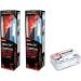 White Glo Charcoal Toothpaste 100ml Pack of 2 with 50 Sanitral Floss Sticks Included as a Gift - Buy Online on GoSupps.com
