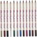 FOMIYES 24 Pcs Black Eye Shadow Brown Eyeshadow Colour Pencils Eyeliner Pen Set Wooden Pen Water Proof Miss 1 count (Pack of 1) As Shownx2pcs - Buy Online on GoSupps.com