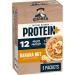 Quaker Protein+ Banana Nut Instant Oatmeal 366g | 12 Grams of Protein per Serving | Source of Fibre | No Artificial Colours or Flavours | Made with Whole Grain Canadian Oats Banana Nut 366 g (Pack of 1)