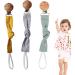 Facynde Pacifier Chain Clip - Baby Pacifier Strap Holder | One-Piece Design & Wooden Clips for Teething Rings - International Shipping - Buy Online on GoSupps.com
