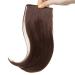 SEGO 2 Clips Bangs Hairpiece - Medium Brown Fringe Hair Extensions for a Stylish Look - Buy Online on GoSupps.com