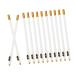 NOLITOY 12pcs Eyebrow Pencil Sharpener Eyebrow Pencil for Makeup Eyebrows Pencil White Eyeliner Pencil Eyebrow Pencil Makeup White Eye Pencil White Eyebrow Pencil White Brow Pencil