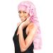 Bonnet queen satin silk sleep cap adjustable ladies Mr. Motora night hair care protection curler for curly long hair smooth breathable lerosa
