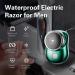 KCRPM 2023 Mini Electric Shaver - USB Rechargeable, Wet and Dry, Easy One-Button Use | Portable Pocket Size Shaver for Men (1Green) - Buy Online on GoSupps.com