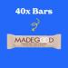 MadeGood Granola Bars Chocolate 24g (40 Count) Bulk Gluten Free Snacks Chocolate Chip 40 Count (Pack of 1) - Buy Online on GoSupps.com