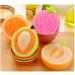 4Pcs Fruit Cleaning Sponge Cute Fruit Shape Magic Sponge Dish Washing Sponge Cleaning Pads for Kitchen Bathroom - Buy Online on GoSupps.com