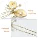 5-Piece Pearl & Rhinestone Wedding Hairpins - Elegant Bridal Accessories for Women & Girls - Buy Online on GoSupps.com