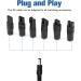 USB Charger Replacement Power Adapter 6 Charging Cord Heads Suitable for All 5V Shaver Sound Purifier Electric Beard Trimmer - Buy Online on GoSupps.com