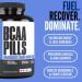 Crazy Muscle BCAA Pills with The Perfect 2:1:1 Ratio of Branched Chain Amino Acids Supplement 1000mg of BCAAs per Pill (Better Than Capsules) 120 Tablets - Buy Online on GoSupps.com