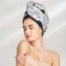Cartoon Planets Microfiber Hair Towel - Soft Super Absorbent Hair Wrap for Women | Quick Dry Coral Velvet Cap for Long Curly & Thick Hair - Buy Online on GoSupps.com