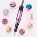 Bestidy 30000RPM Rechargeable Nail Drill Kit for Acrylic and Gel Nails - Professional Efile for Manicure, Pedicure, and Polishing (Purple) - Buy Online on GoSupps.com