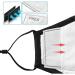 100PCS PM 2.5 Activated Carbon Filters - 5 Layer Anti Haze Filter Paper - Pack of 100 - Buy Online on GoSupps.com