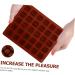 Mikinona 2pcs Chocolate Mold Ice Cube Silicone Molds Jellybeans Candy Ice Mold Baking Mold Letter Ice Maker - Buy Online on GoSupps.com