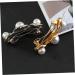 FRCOLOR Girl Hair Accessories Spiral Pearl Clip Fine Clip pearl barrette clips clips barrette large pearl women Women Barrette alloy woman Changchun French Barrette Hair Clips - Buy Online on GoSupps.com