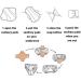 Organic Bamboo Menstrual Pads Set with Mini Wet Bag - 7 Reusable Light Flow Panty Liners for Eco-Friendly Periods - Buy Online on GoSupps.com
